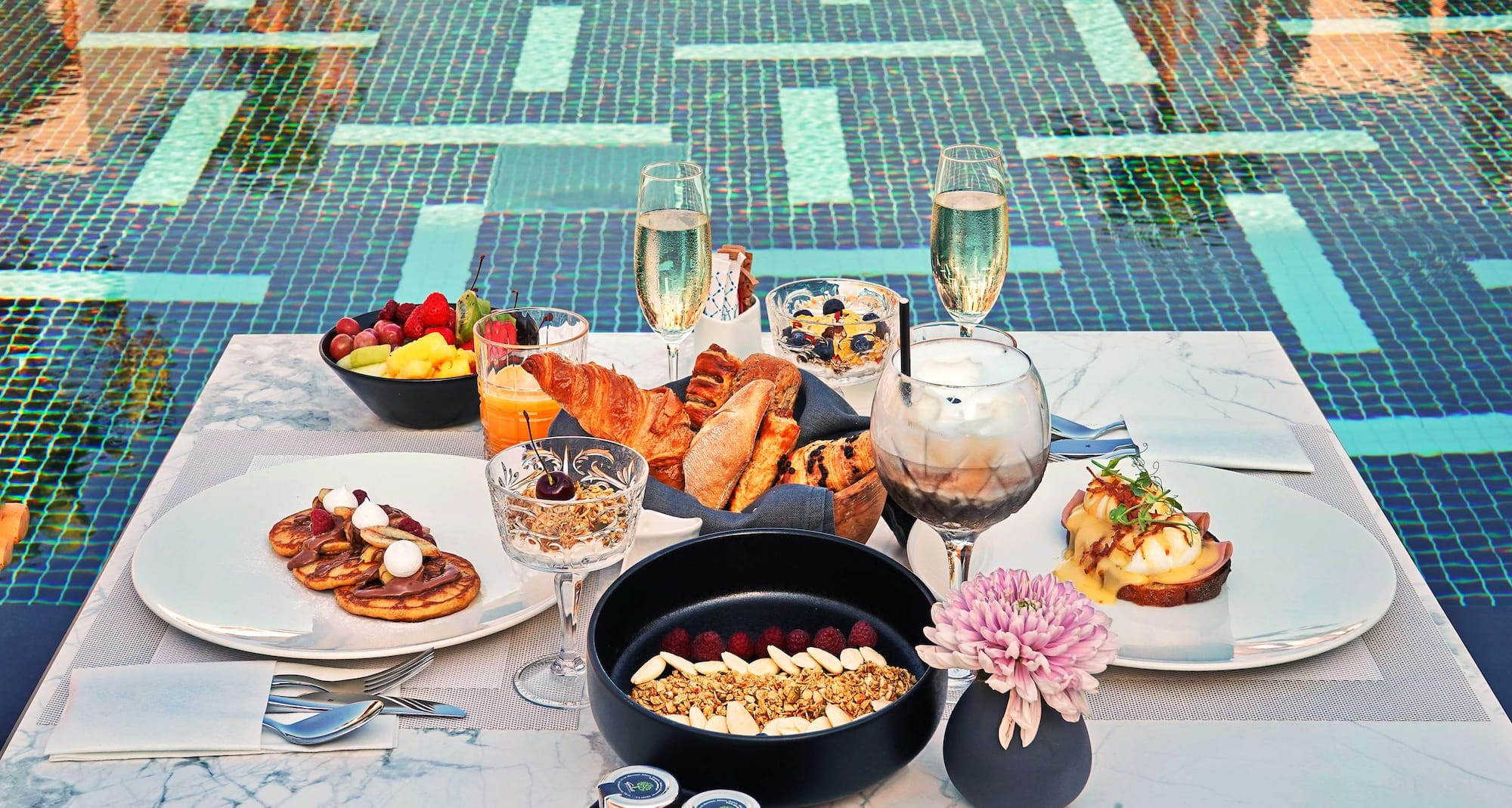 Radisson Blu Zaffron Resort, Santorini - Menu selection