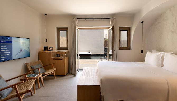 Radisson Blu Zaffron Resort, Santorini - 客房/住宿