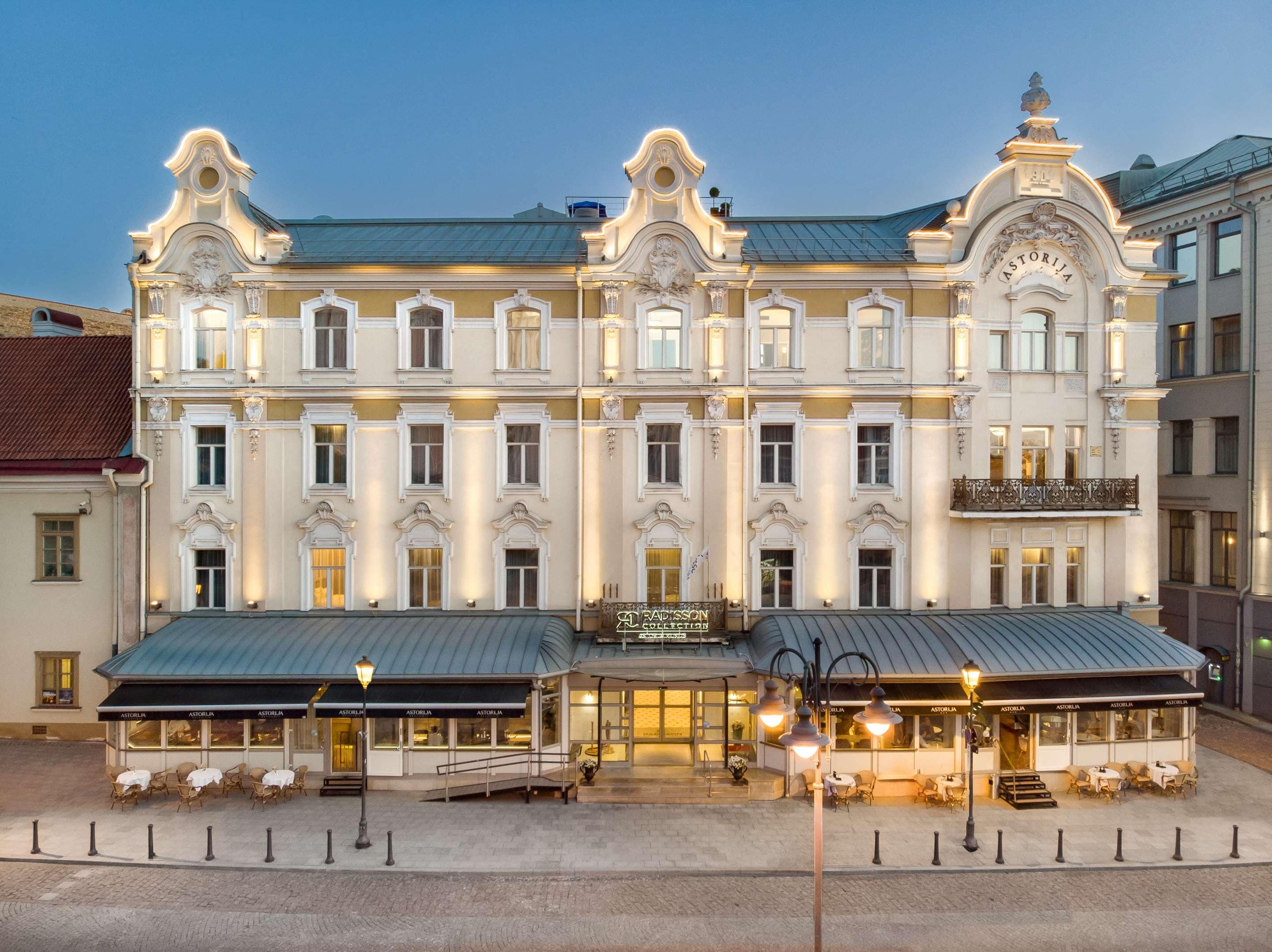 Radisson Collection Astorija Hotel, Vilnius – Außenbereich des Astorija