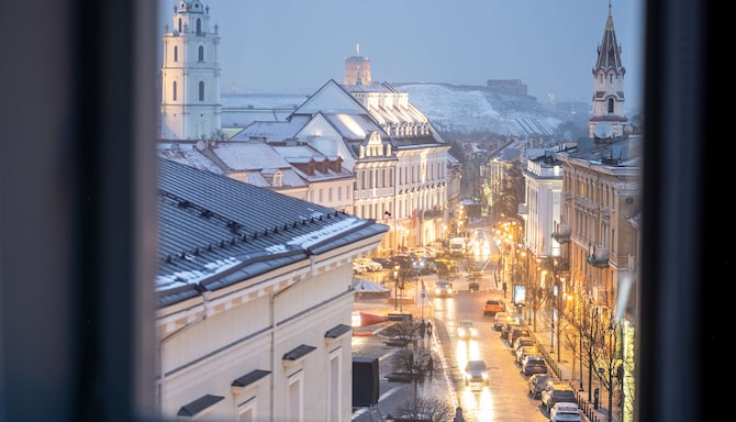 Radisson Collection Astorija Hotel, Vilnius - Blick von der Suite