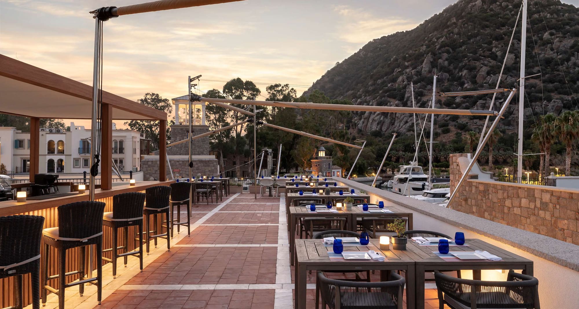 Radisson Collection Hotel, Bodrum - BARranco restaurant terrace
