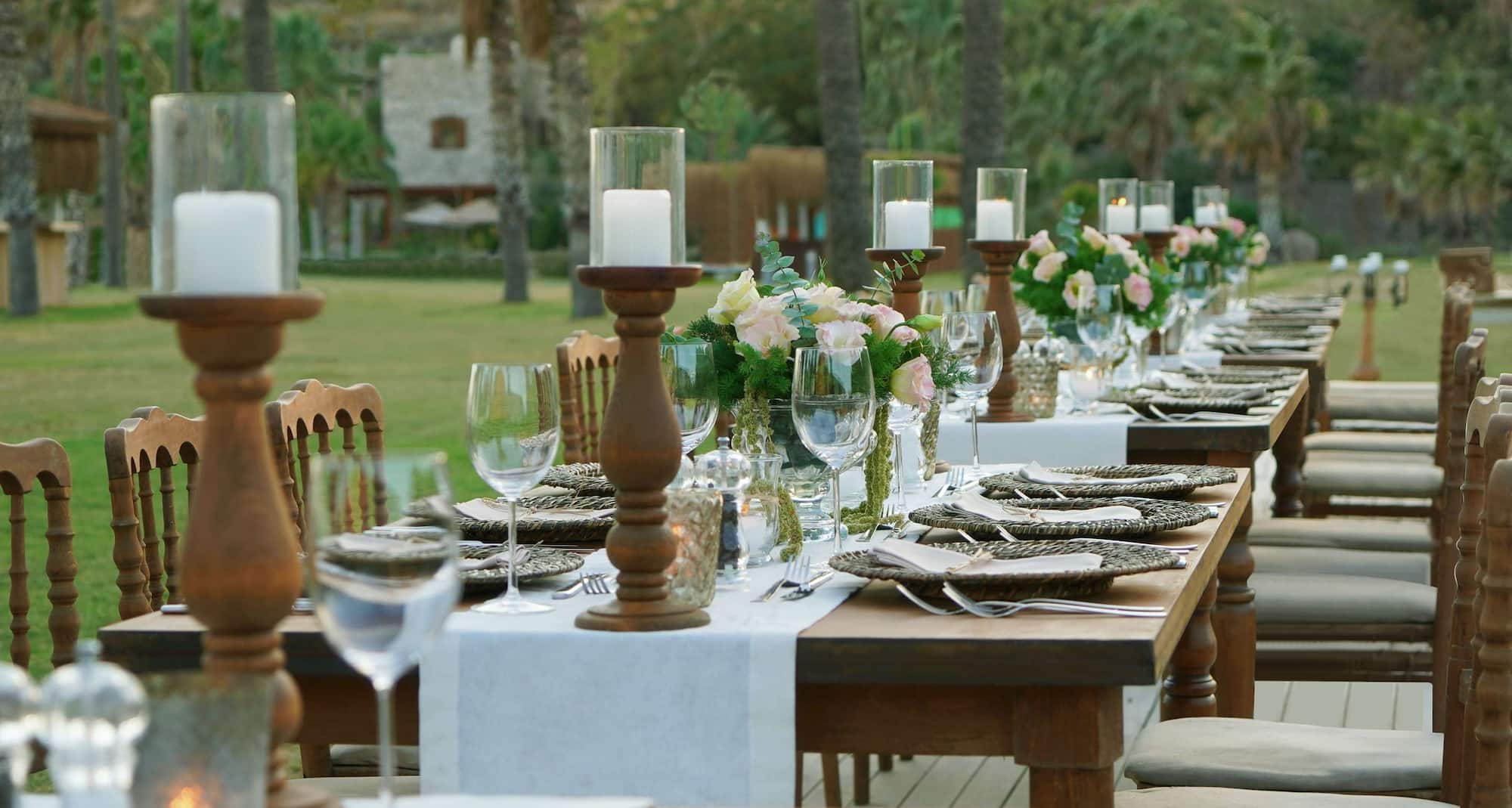 Radisson Collection Hotel, Bodrum - Wedding dinner set-up