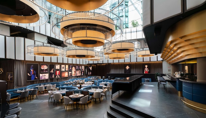 Radisson Collection Grand Place Brussels - Atrium Restaurant by day