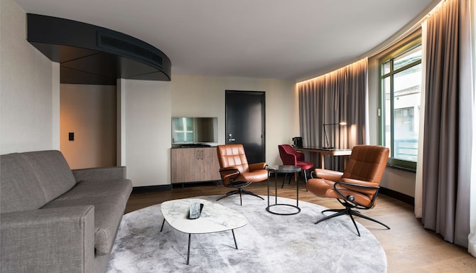 Radisson Collection Hotel, Grand Place Brussels - Suite living room area with sofa-bed