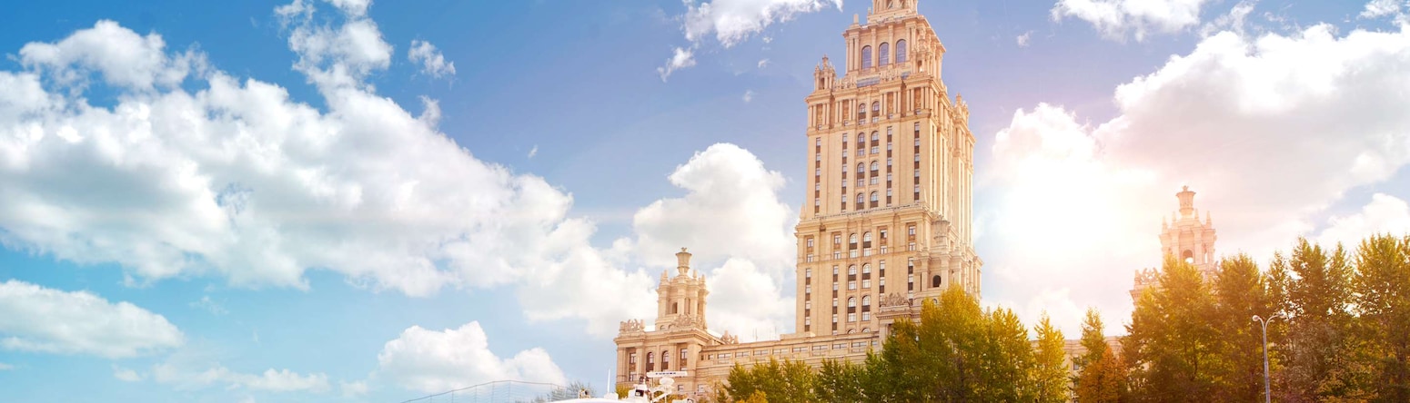 Radisson Royal Hotel, Moscow - Exterior and boat