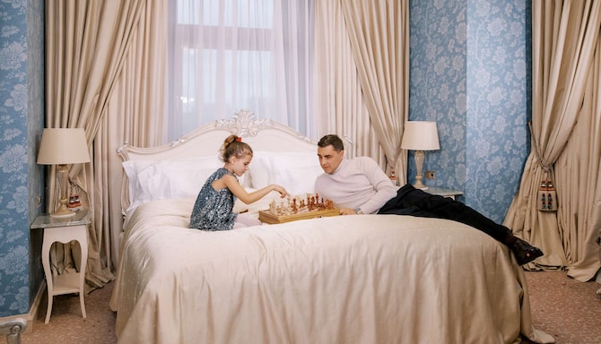 Family time at Radisson Collection Hotel, Moscow