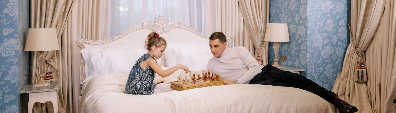 Family time at Radisson Collection Hotel, Moscow