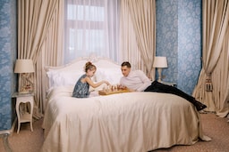 Family time at Radisson Collection Hotel, Moscow
