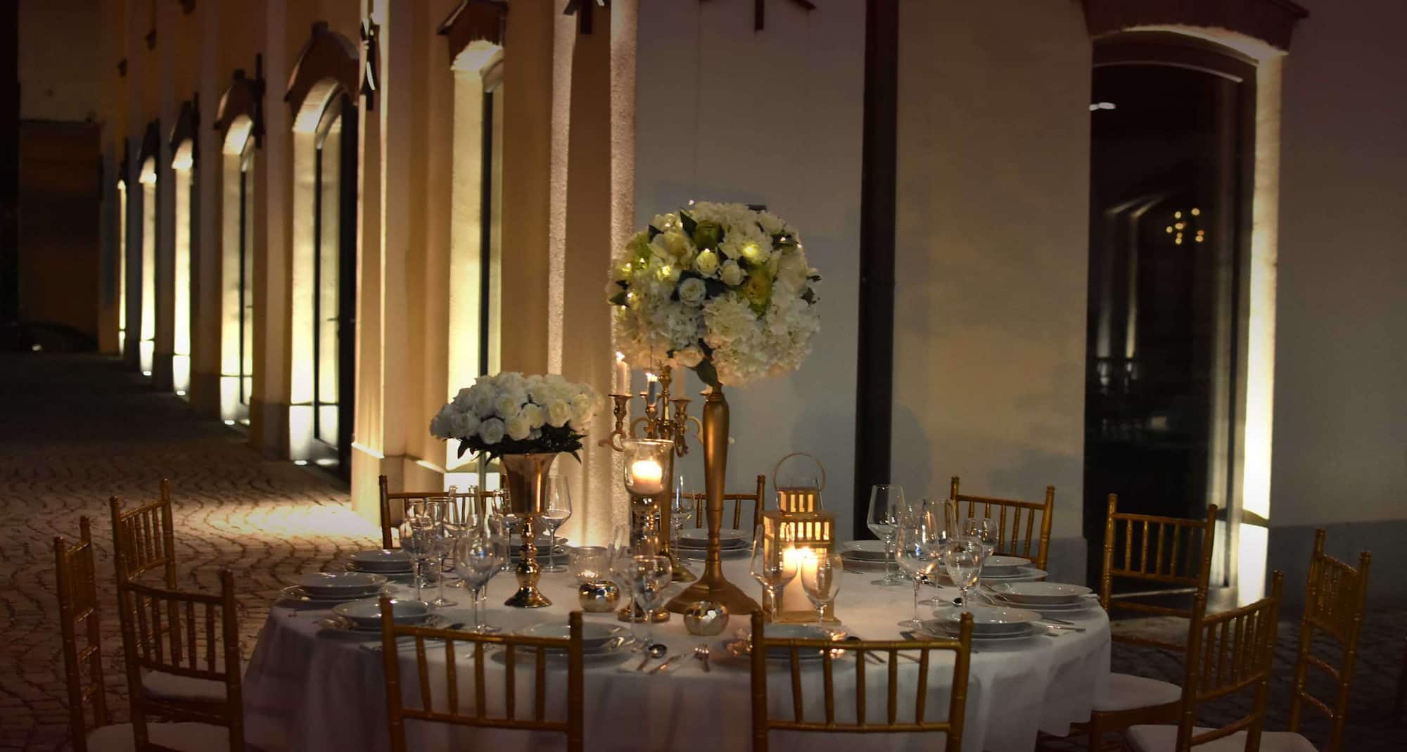 Radisson Collection Hotel, Old Mill Belgrade - Piazza Square wedding décor