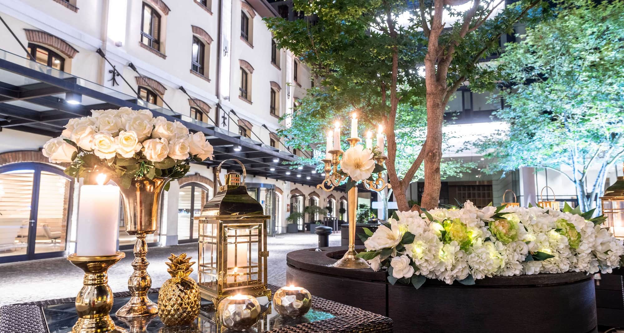 Radisson Collection Hotel, Old Mill Belgrade - Piazza Square wedding décor