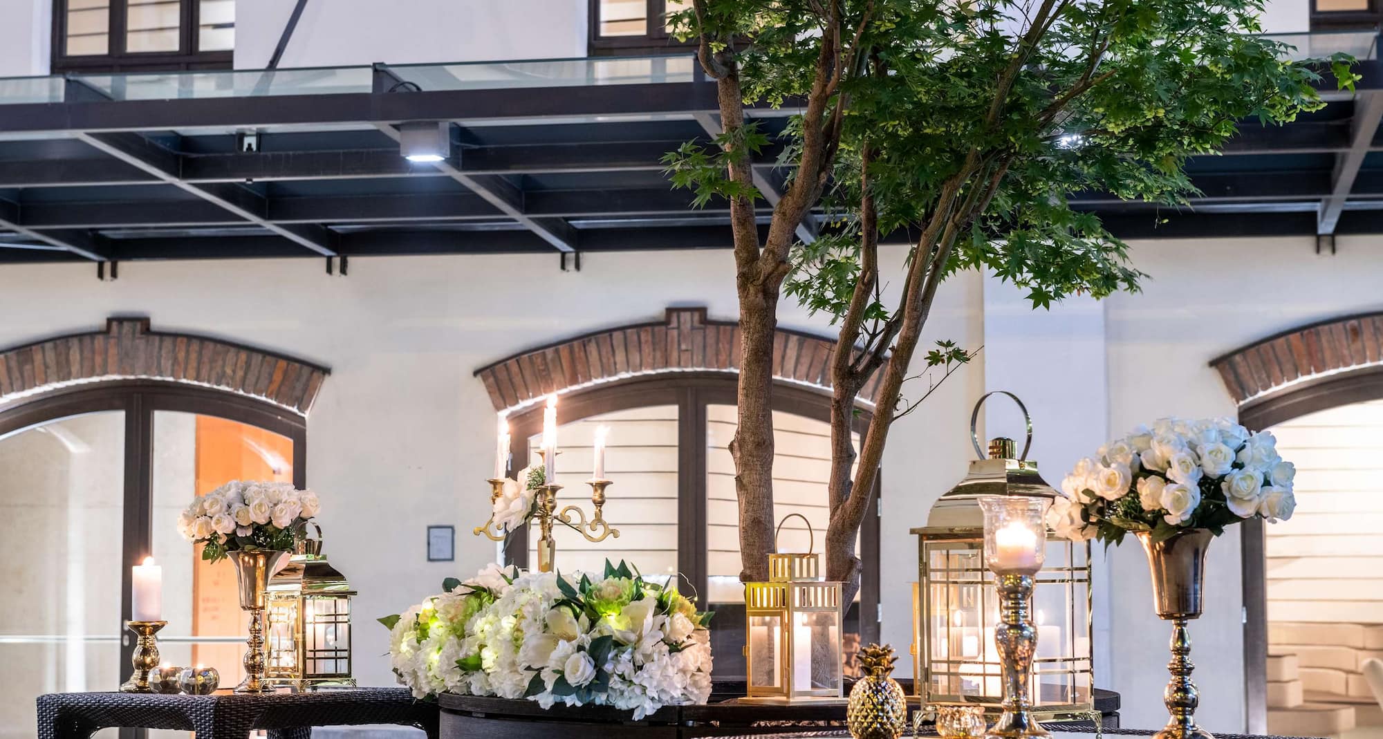 Radisson Collection Hotel, Old Mill Belgrade - Piazza Square wedding décor