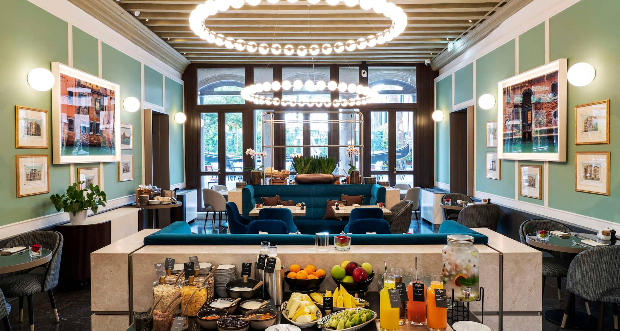 Radisson Collection Hotel, Palazzo Nani Venice - Breakfast at ZOJA Wine Bar and Terrace