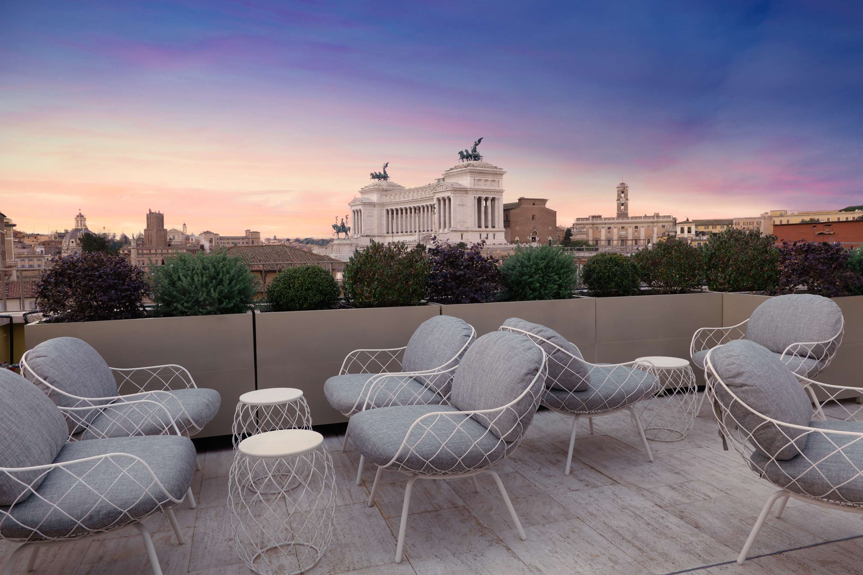 Discover our rooftop bar | Radisson Collection Hotel, Roma Antica