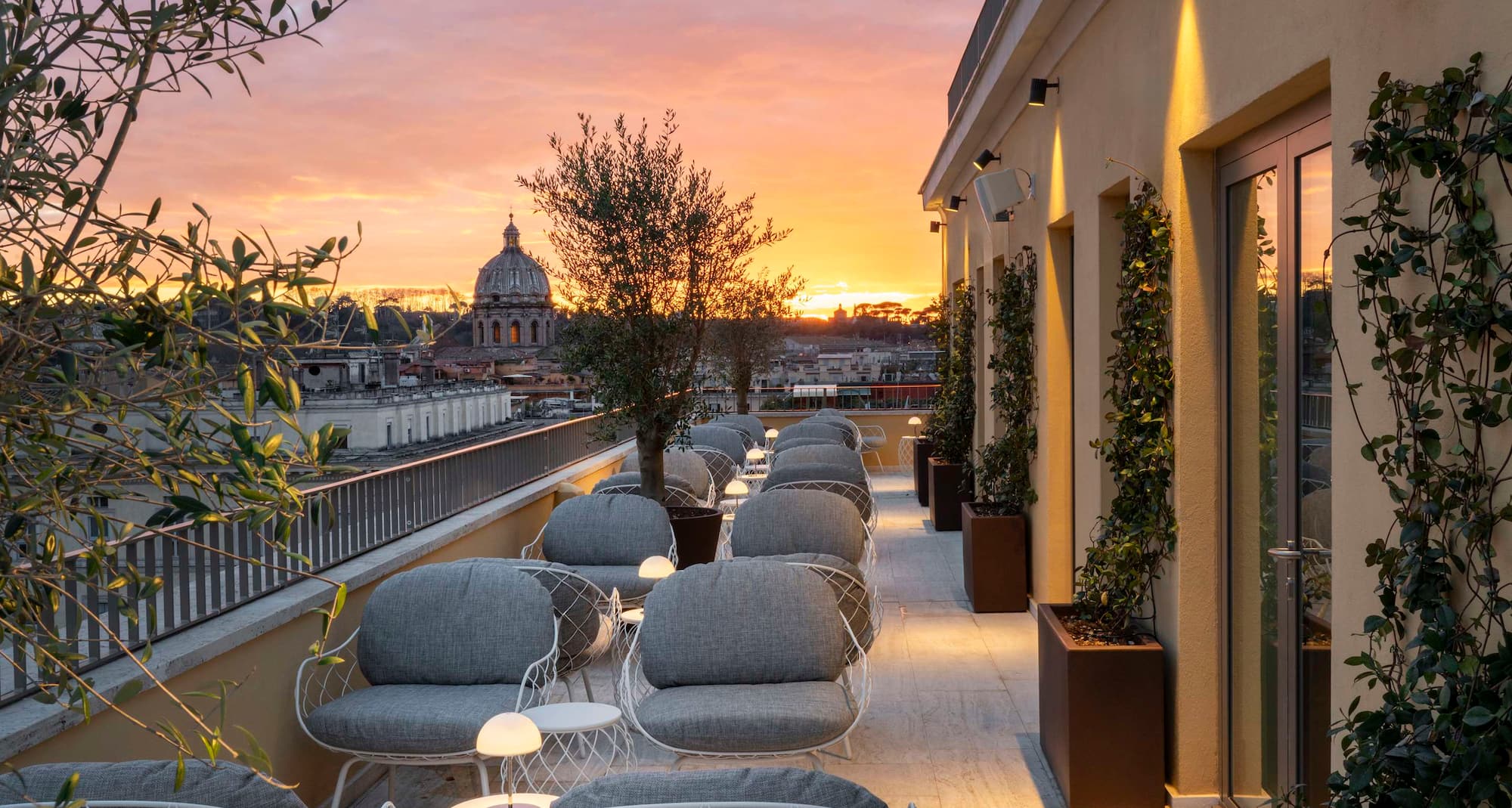 Radisson Collection Hotel, Roma Antica - Modius on the Roof - Terraza