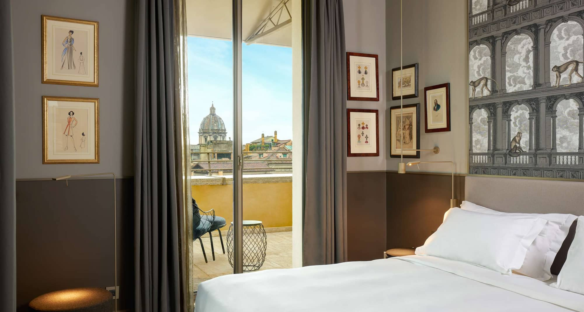 Radisson Collection Hotel, Roma Antica - Panoramic Room with terrace and city view