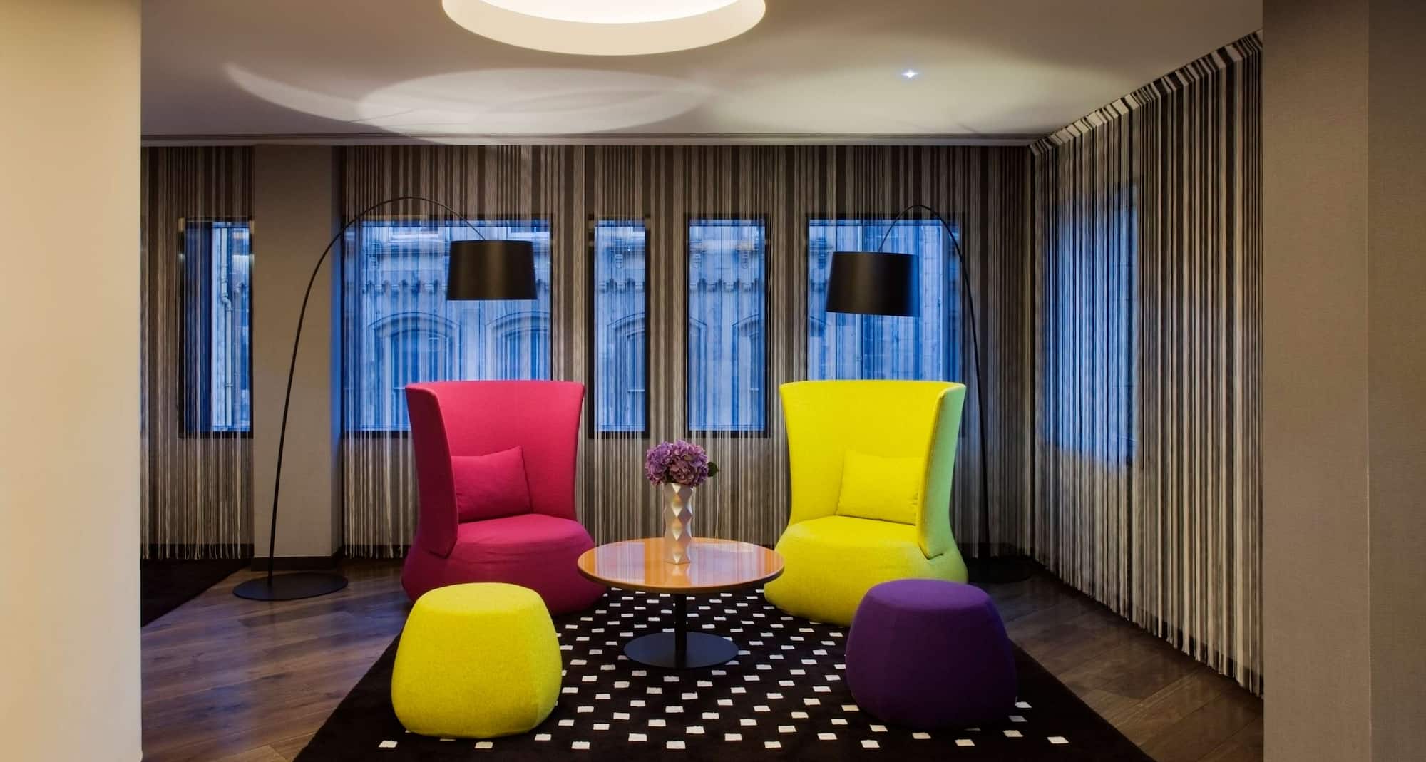 爱丁堡皇家大道丽笙精选酒店 - 休息区