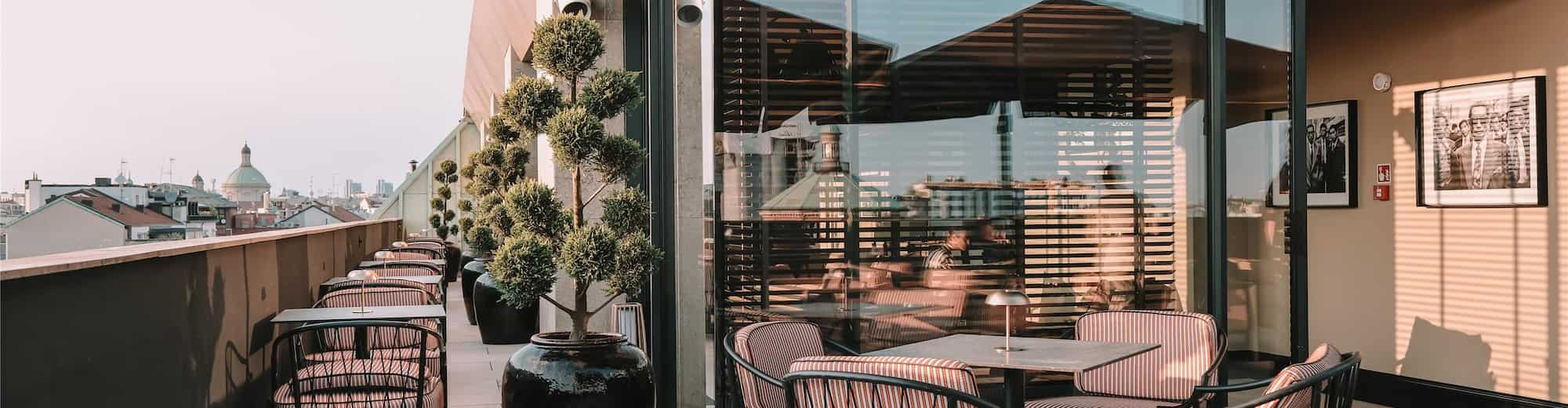 Radisson Collection Hotel, Santa Sofia Milan - SALI Rooftop restaurant