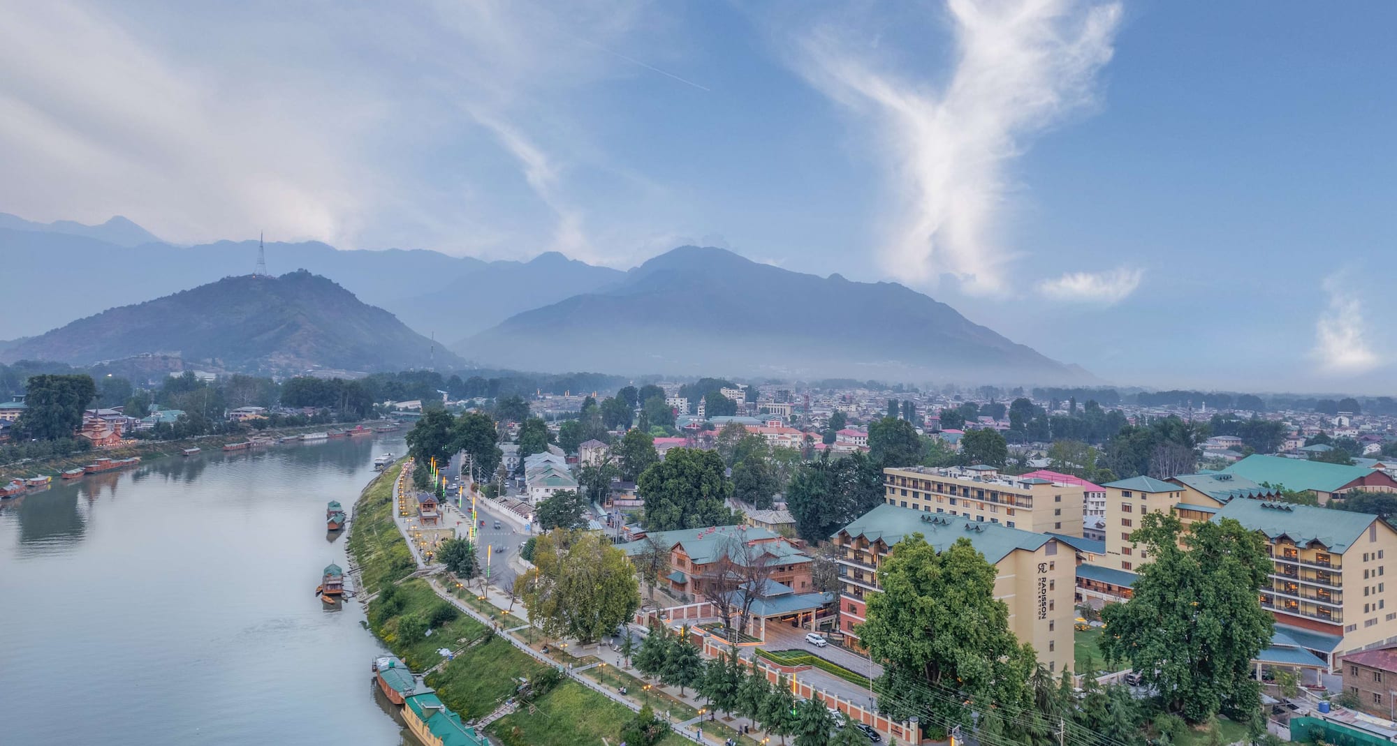 Radisson Collection Hotel & Spa, Riverfront Srinagar - Aerial View