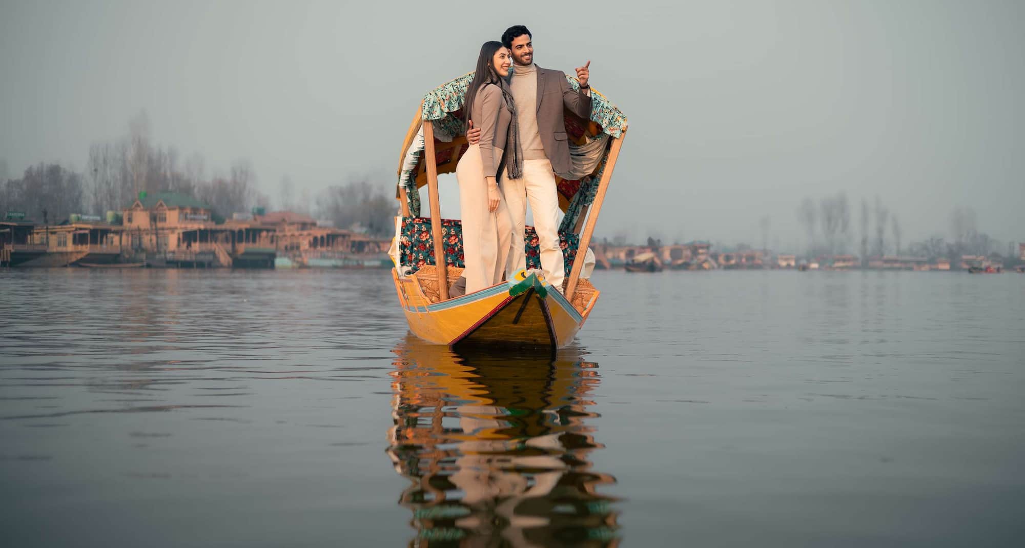 Experience shikara rides at Dal Lake