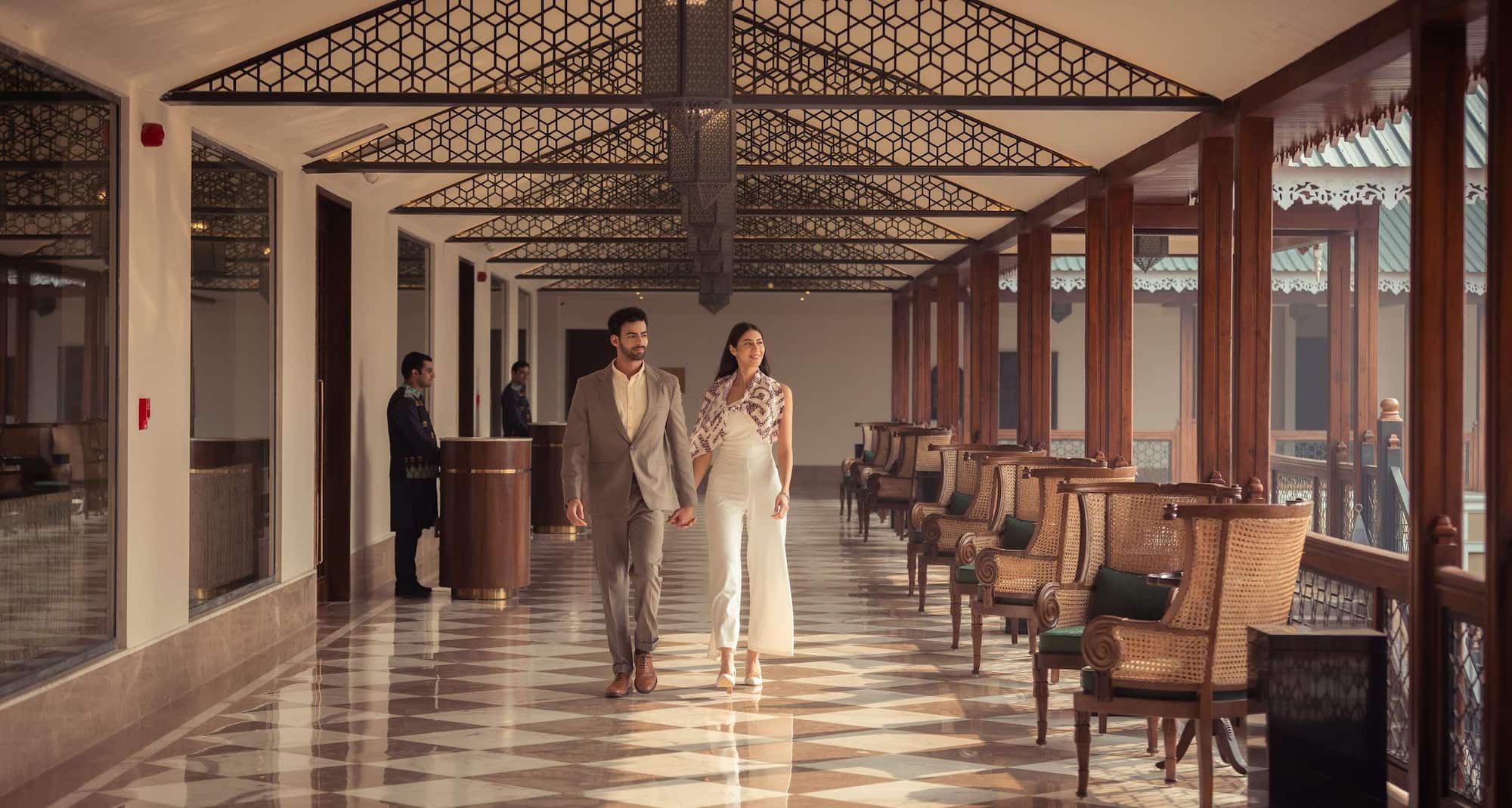 Radisson Collection Hotel and Spa, Riverfront Srinagar - Walk along the corridors