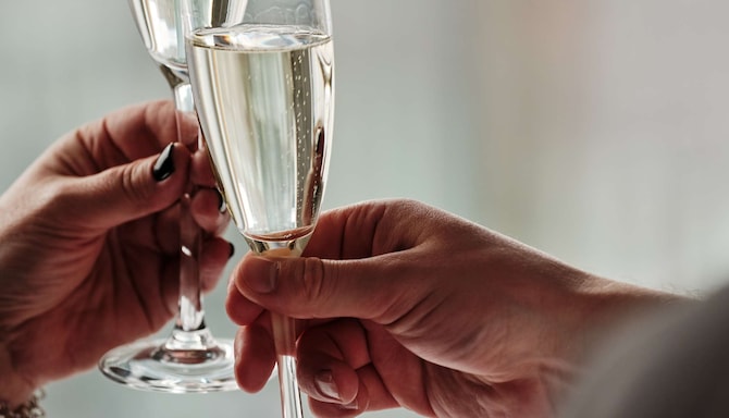Radisson Collection Hotel, Warsaw - Champagne glasses