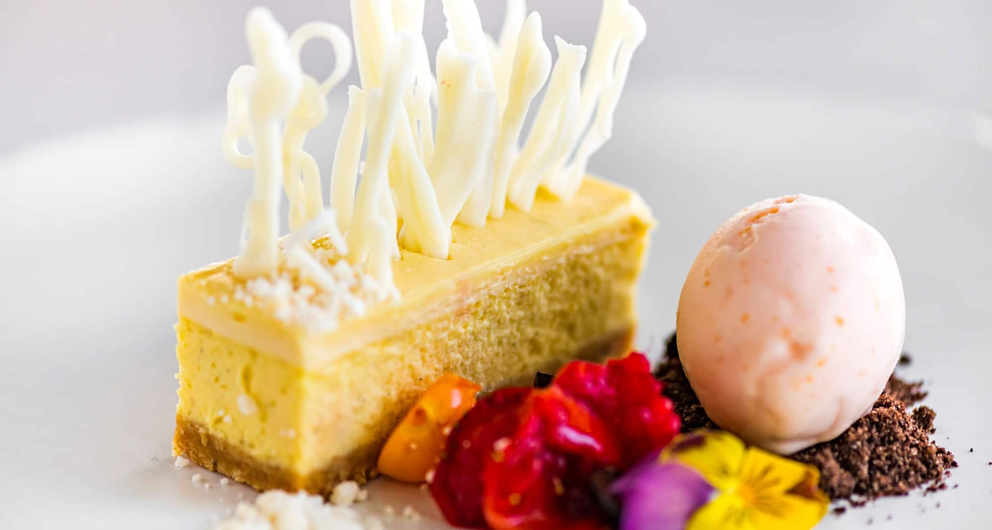Radisson Blu Hotel Waterfront - Gâteau au fromage à la vanille cuit au four californien du Restaurant Tobago
