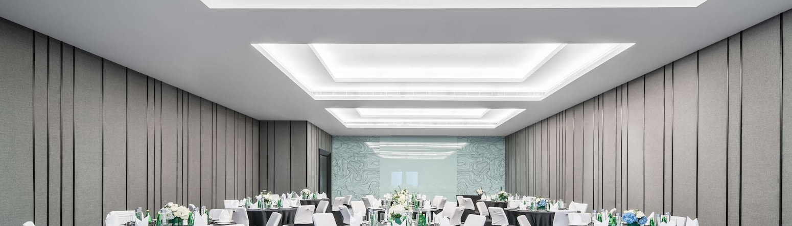 Hormuz Grand, Muscat A Radisson Collection Hotel - Sacra meeting room - Round table setup