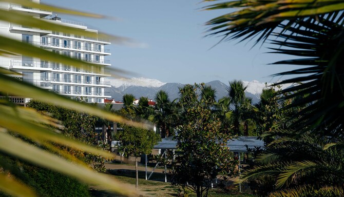 Radisson Collection Paradise Resort and Spa, Sochi - Hotel exterior - mountain view