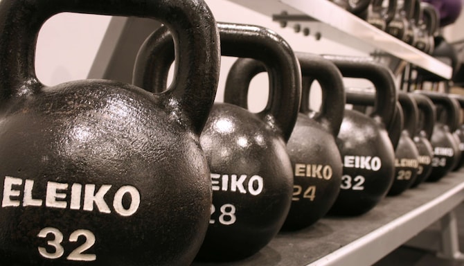 Radisson Collection Royal Hotel, Copenhagen - Gym kettlebells black