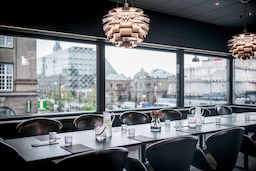 Radisson Collection Royal Hotel, Copenhagen - Meeting room Swan I + II boardroom set-up