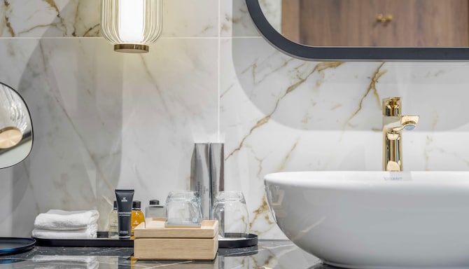 Radisson Collection Royal Hotel, Copenhagen - Panorama Suite bathroom