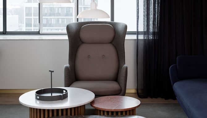 Radisson Collection Royal Hotel, Copenhagen - Fritz Hansen Contemporary Inspired Signature Suite