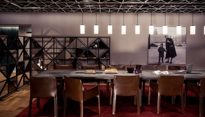 Radisson Collection Strand Hotel, Stockholm – Sittgrupp i hotellets välkomstlobby