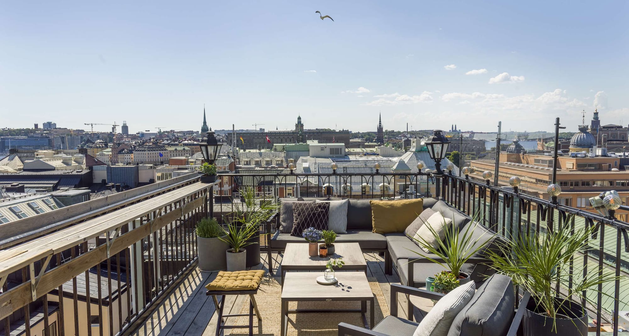 Radisson Collection Strand Hotel, Stockholm - Tower Suite terrace view