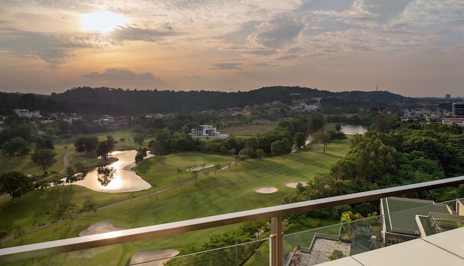 Radisson Golf & Convention Center Batam - Studio Suite view from balcony