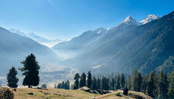 A breathtaking scenery sketched by nature