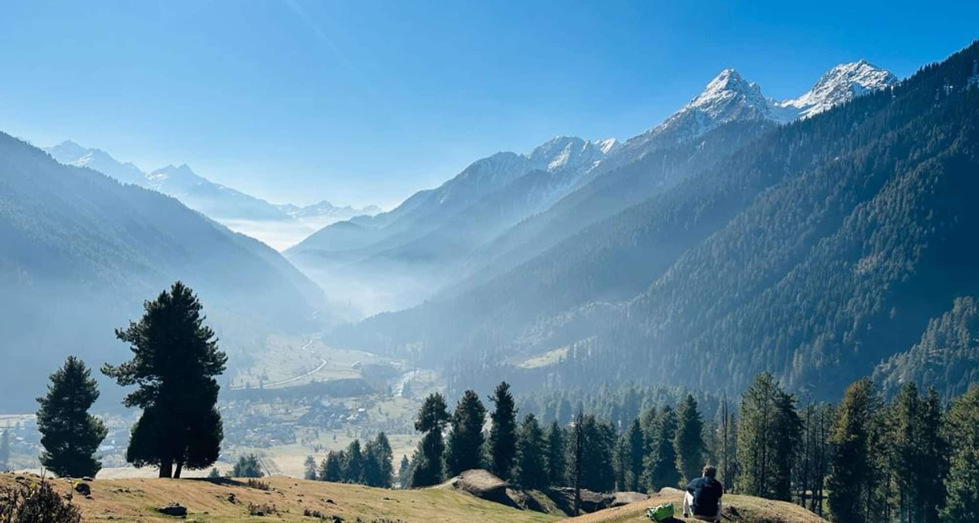 A breathtaking scenery sketched by nature