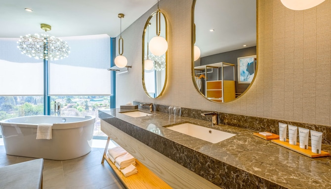 Radisson Hotel and Convention Centre OR Tambo Airport - Presidential suite - bathroom