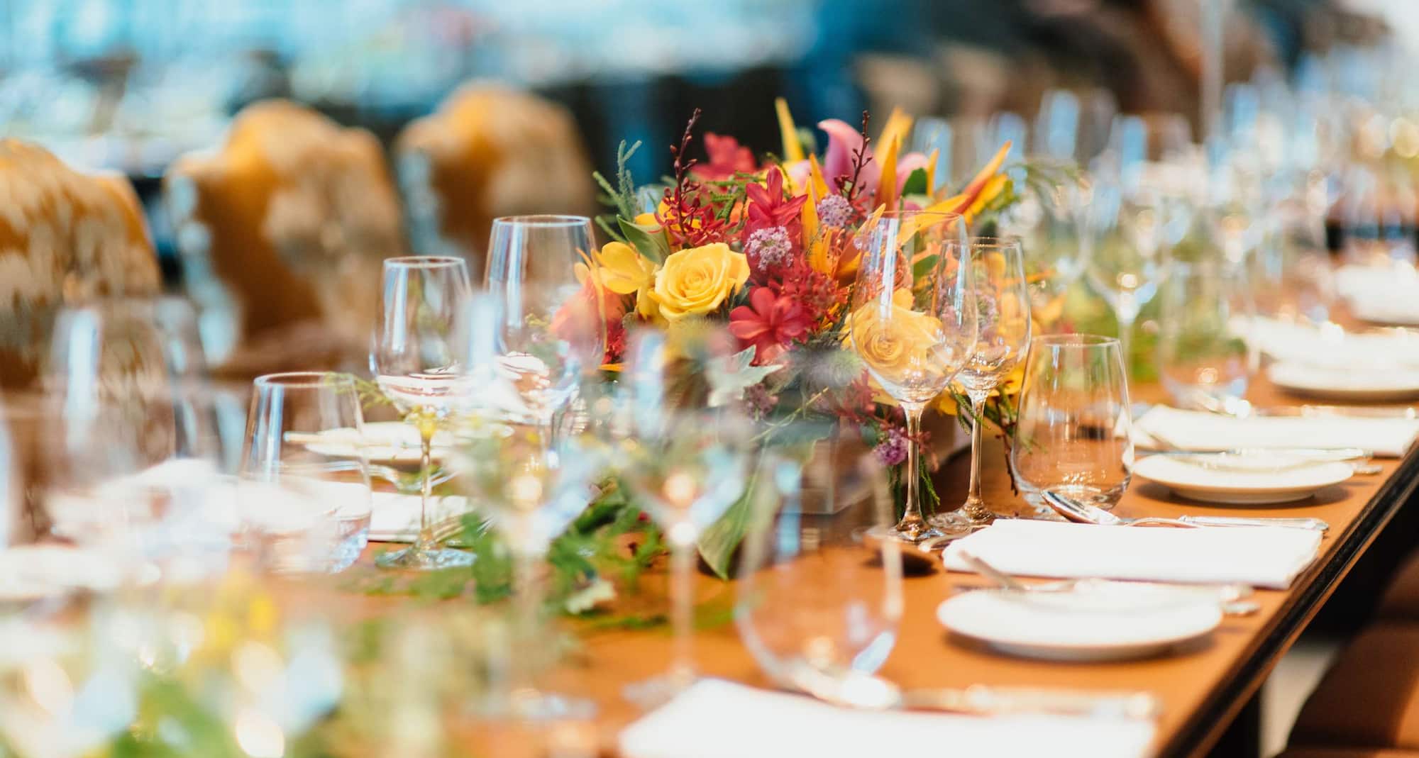 Radisson Hotel and Convention Centre OR Tambo Airport - Wedding Table Setting