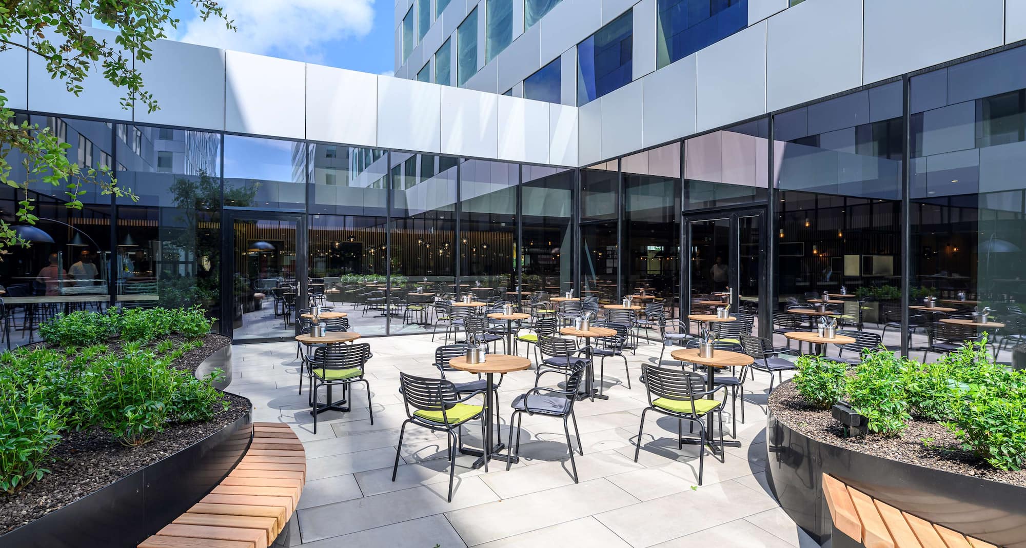 Radisson Hotel Antwerp Berchem - Restaurant Terrace
