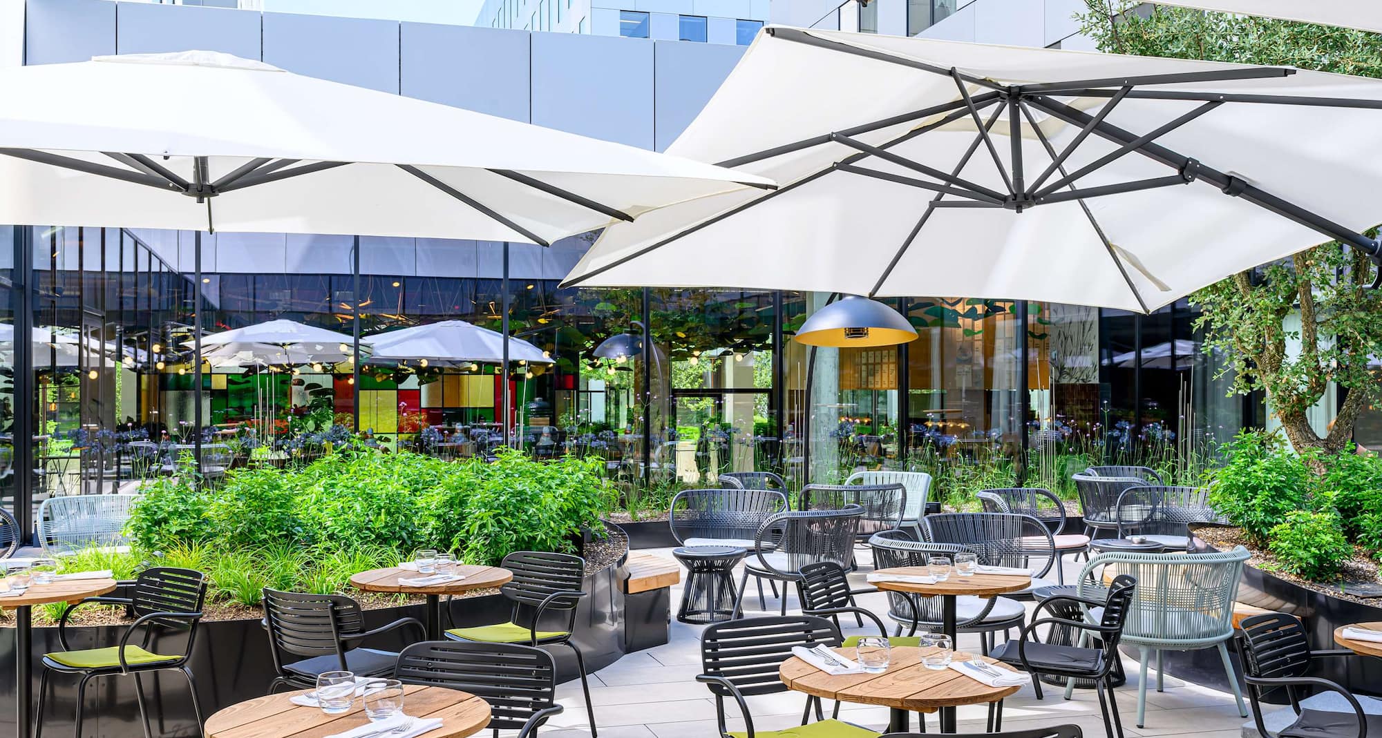 Park Inn by Radisson Antwerp Berchem - Restaurant, terrasse