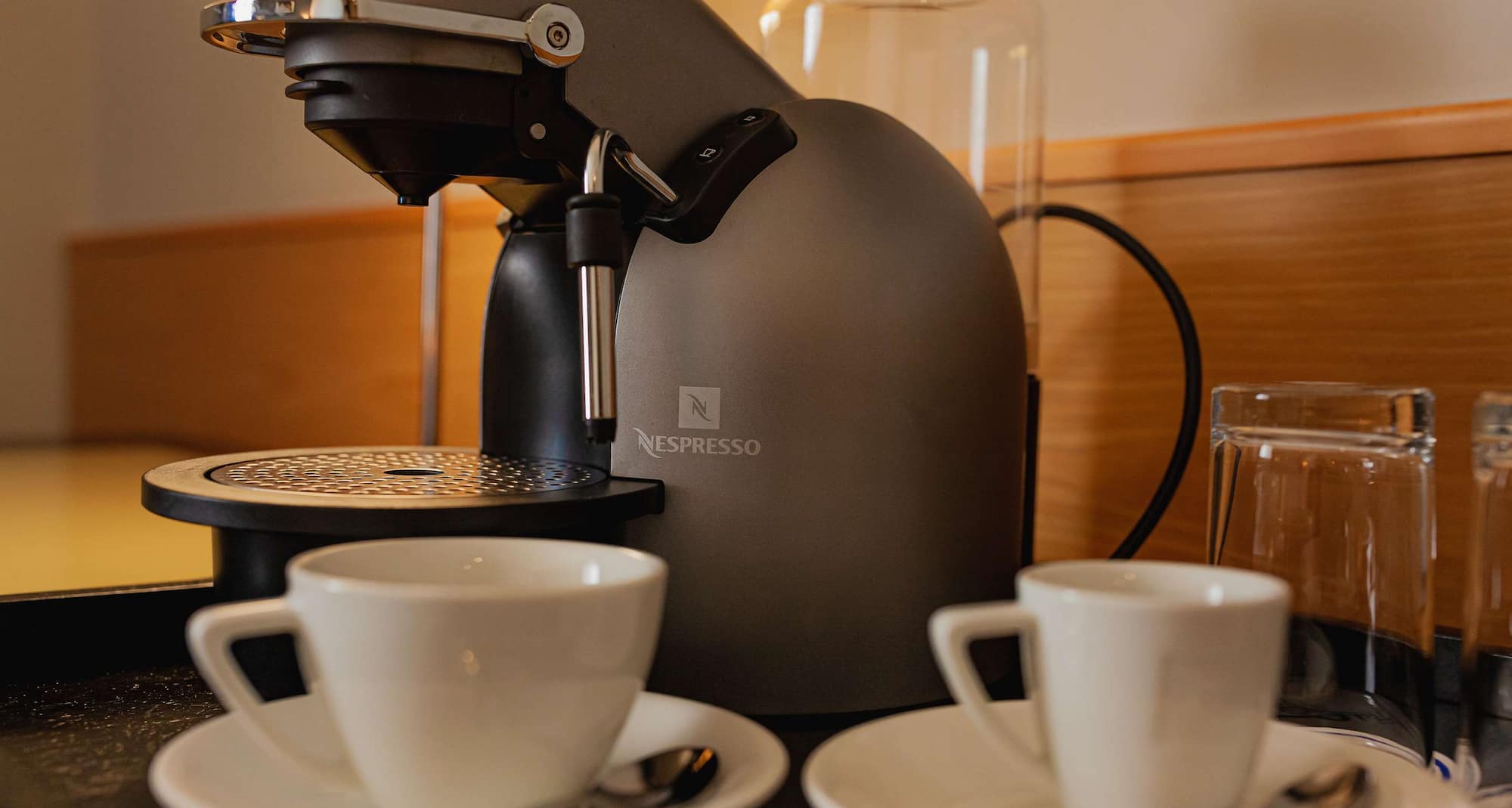 Radisson Hotel Astana - coffee machine in the suite