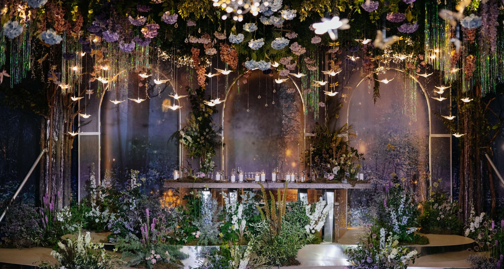 Radisson Hotel Astana - Wedding décor forest theme