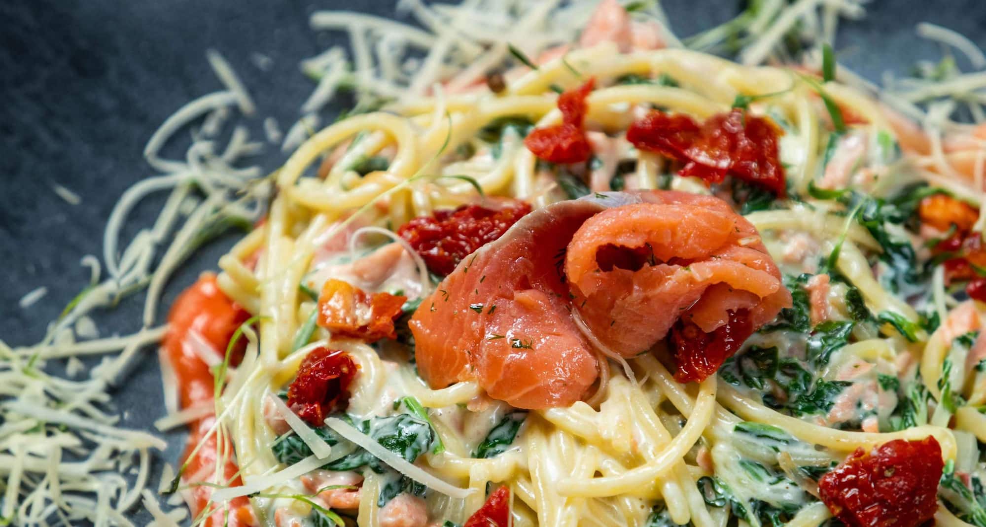Radisson Hotel Baku - Smoked Salmon and Spinach Linguine