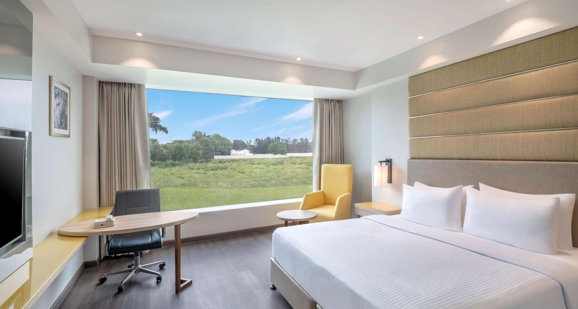 Radisson Hotel Bareilly Airport - Deluxe Room king size bed