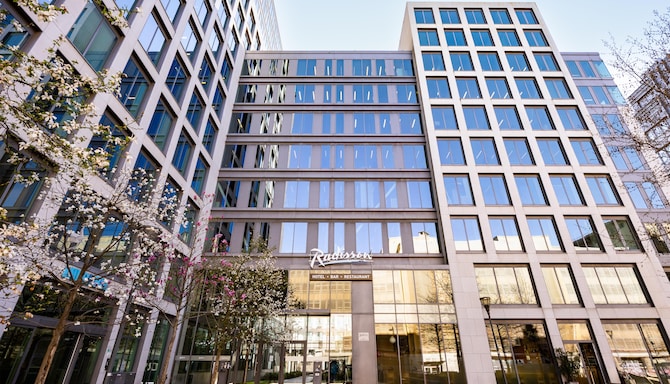 Radisson Hotel Brussels Centre Midi - Uitzicht