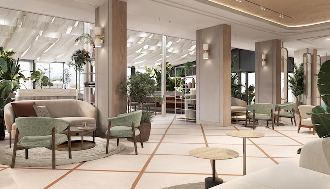 Radisson Hotel Cannes Seaside - Lounge space