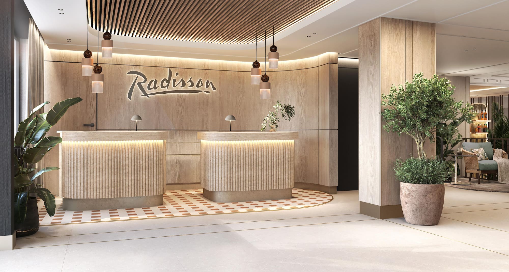 Radisson Hotel Cannes Seaside - Reception Area