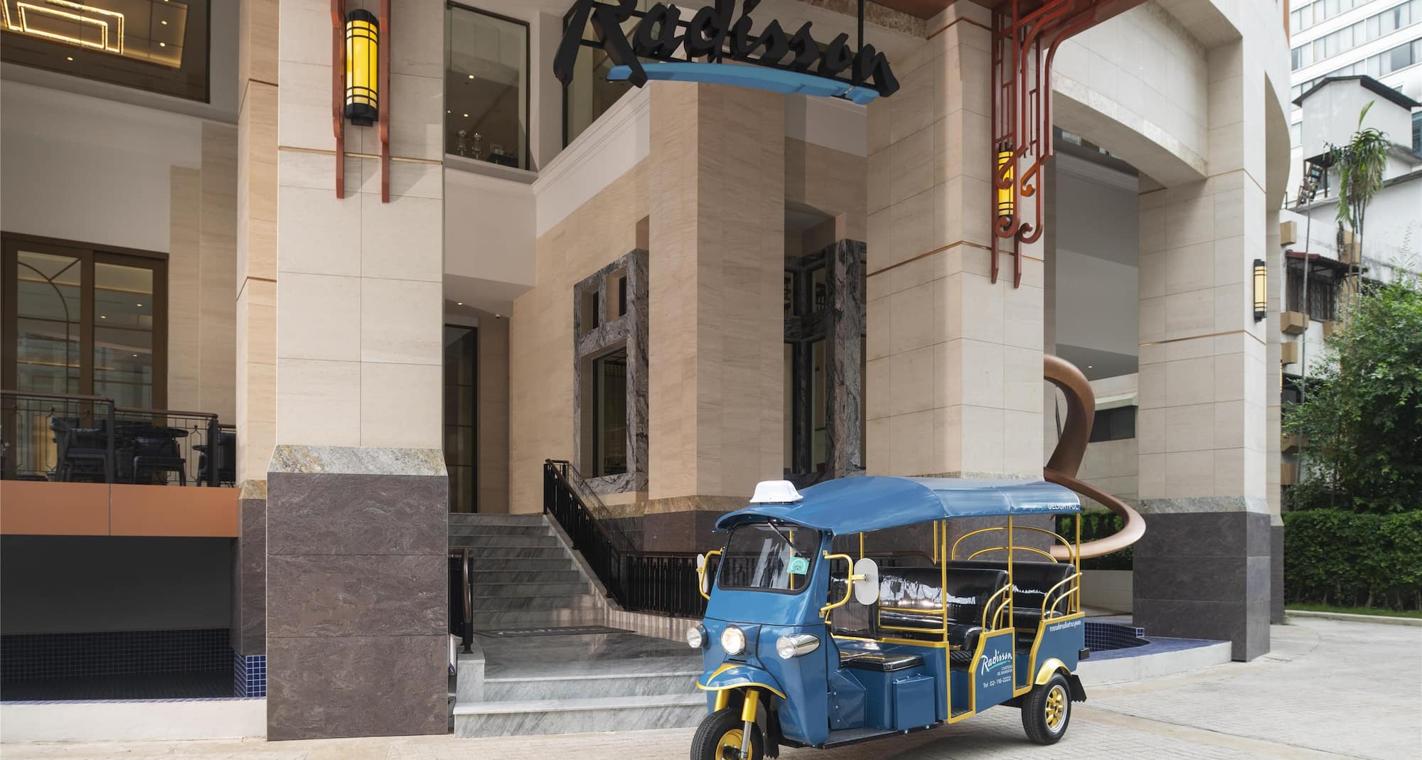 Radisson Hotel Chateau de Bangkok - Complimentary Tuktuk Shuttle