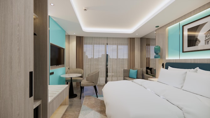 Radisson Hotel Clover Phuket Kata - Family Room CGI Recreation